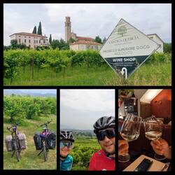 Leider waren in der Prosecco-Region 🍾 die Keller zu, aber wer weiß ob wir sonst angekommen wären 🙈