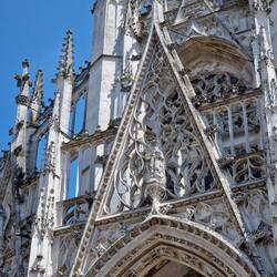 Details an der Kirche Saint Maclou
