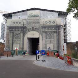 De Menenpoort met dagelijkse herdenking De Last Post