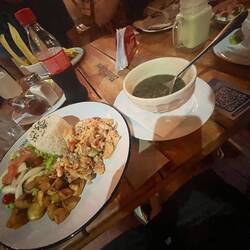 Als Schwaben nimmt man natürlich das Menu del día