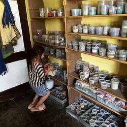 ... und 1000 Knöpfe für die Kleider ausgesucht 😅