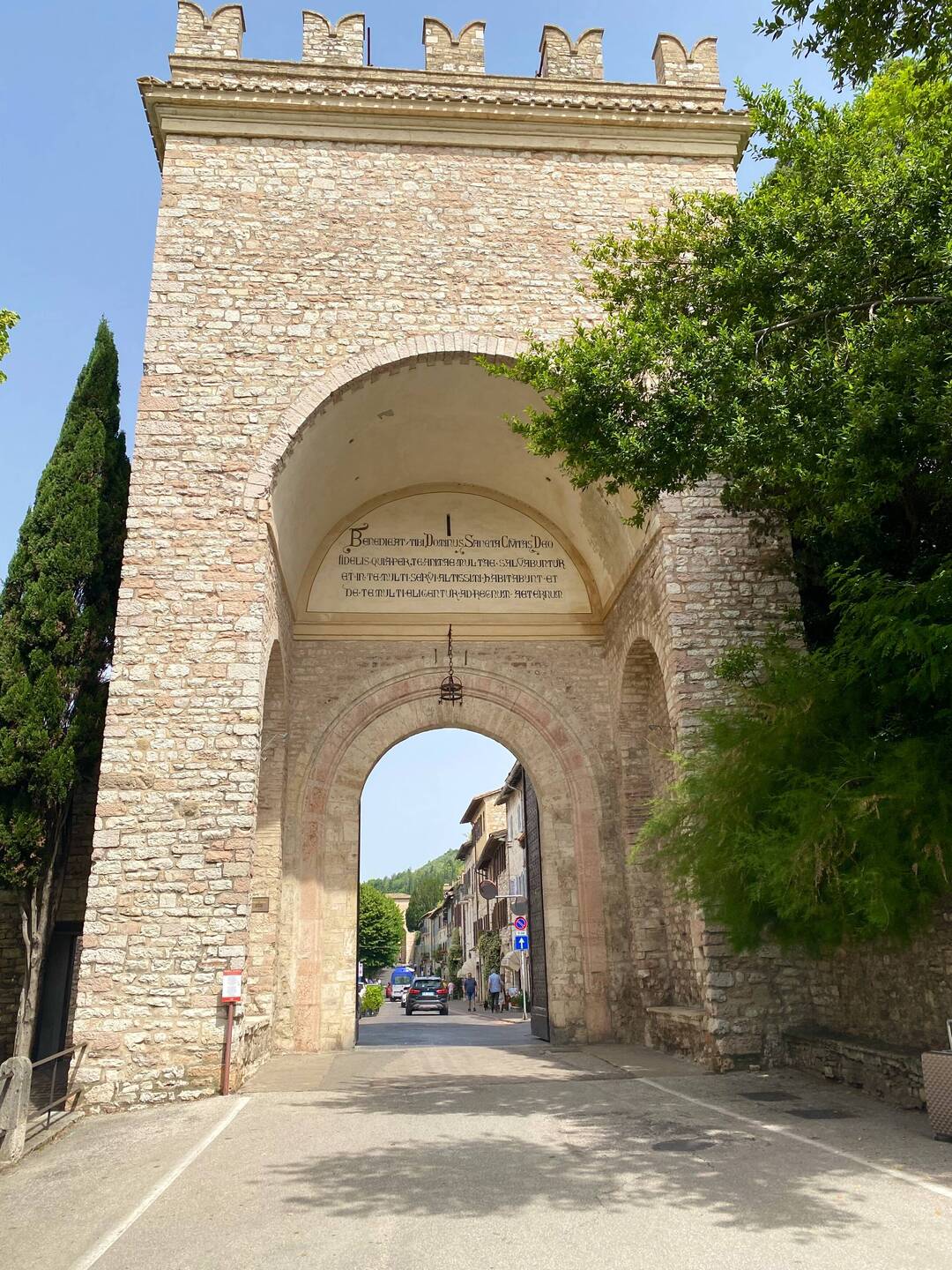 Gates to the town of Assisi