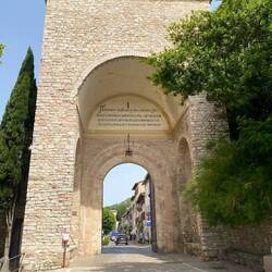 Gates to the town of Assisi