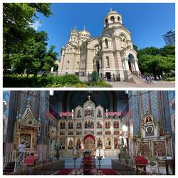 Nativity of Christ Orthodox Cathedral, the largest on the Baltic Provinces