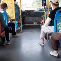 Diesmal gemütlich mit dem Bummelbus unterwegs ^-^