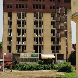 Vucovar: das Hotel am Platze
