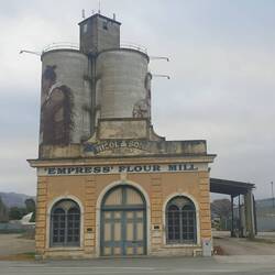 Silo art in Waimate
