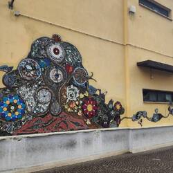 Wall mural at Formello