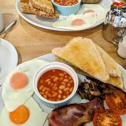 Big breakfast for a big day!