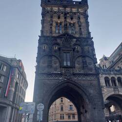 During our strolls around Old Town, we discovered this arch tower