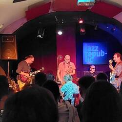 The four piece jazz band we stumbled upon