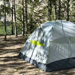 Camping listening to the river was so great. Didn't need my earplugs. 😳