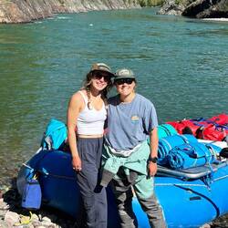Our two guides Sidney and Ashley