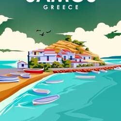 My home base for the next two weeks..... Kokkari!
