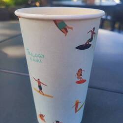 Schöner Kaffeebecher