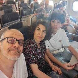 In aereo a Roma