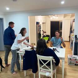 Barbecue mit Cam, Ronnie und Angie