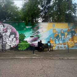 Belarado had the most beautiful murals