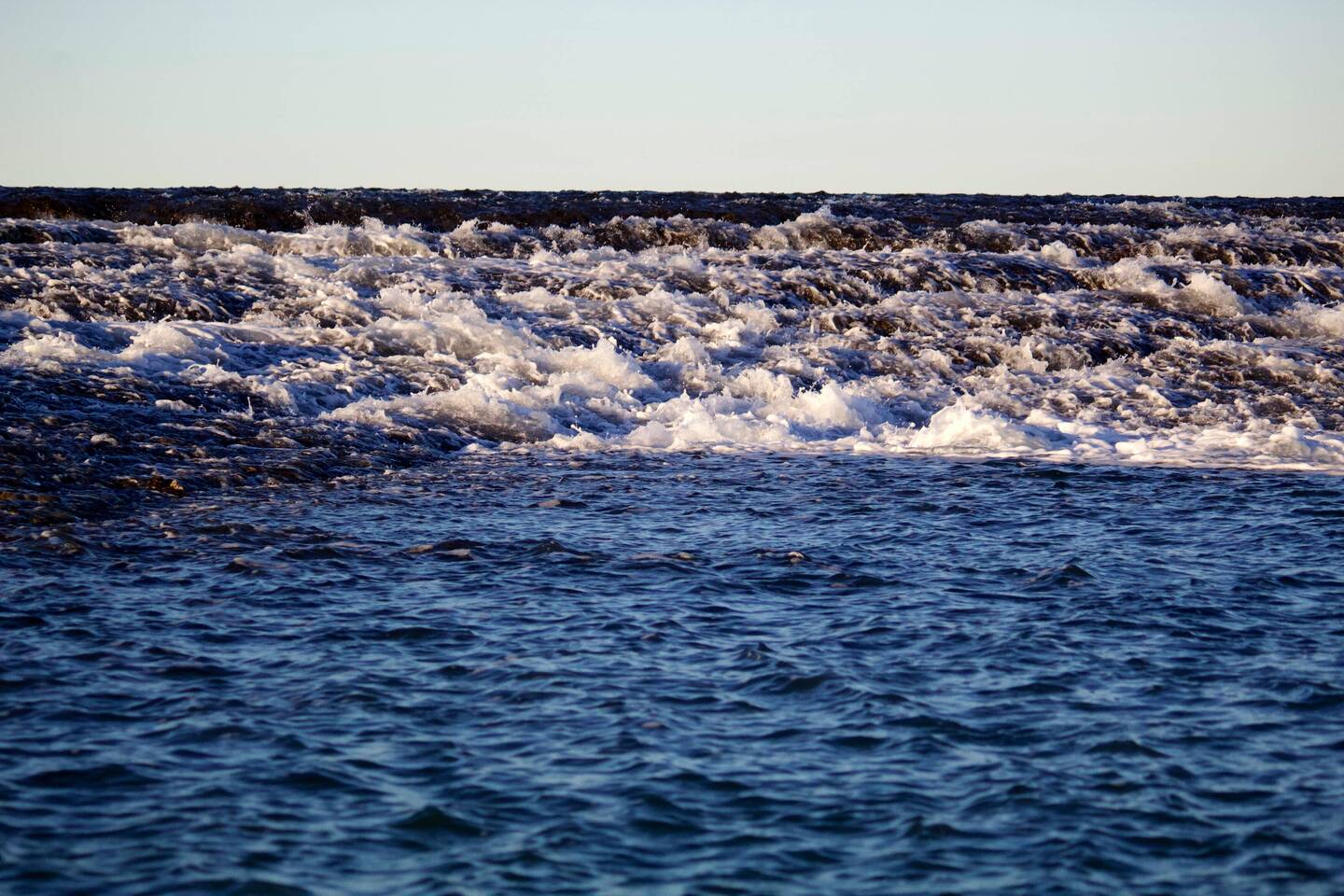 The amazing Montgomery Reef where the water is constantly flowing