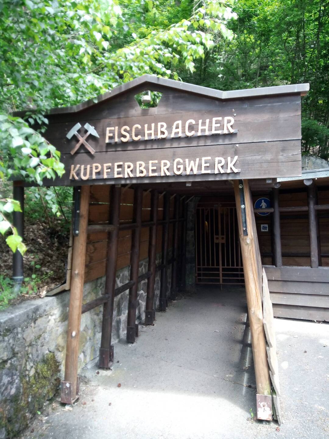Jetziger Eingang zum Bergwerk