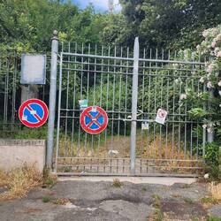 The gate I climbed over