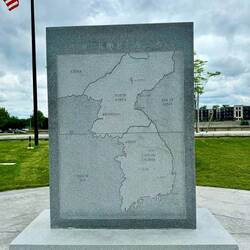 Korean War monument