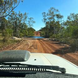 Der Hann River, hier am Ufer bleiben wir für 2 Nächte