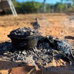 Am Morgen wird wieder Brot gebacken