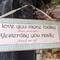 This sign spoke to us