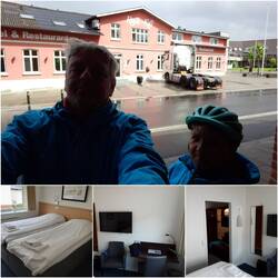 Unser heutiges Hotel in Rödekro, einem Vorort der Hafenstadt Aabenraa.