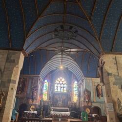Sternenhimmel in der Kirche