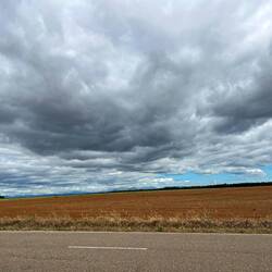 The clouds today