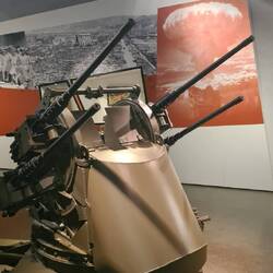 Anti aircraft gun (4x50cal. Machine guns)
