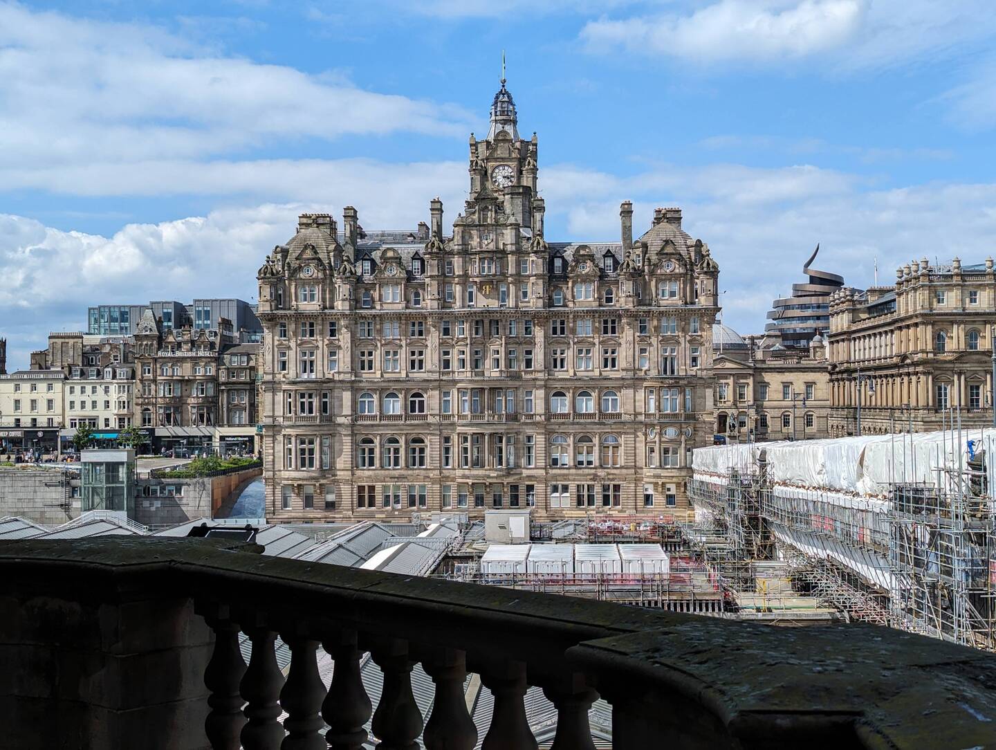 Balmoral hotel, waar laatste boek is geschreven