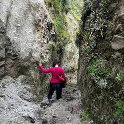 Dezente Abstiege auf dem Weg den Canyon hinab