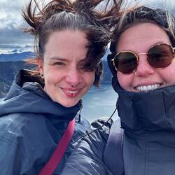 Am Aussichtspunkt ohne 2. Ticket