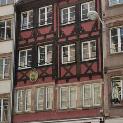 Hier hat Goethe gewohnt