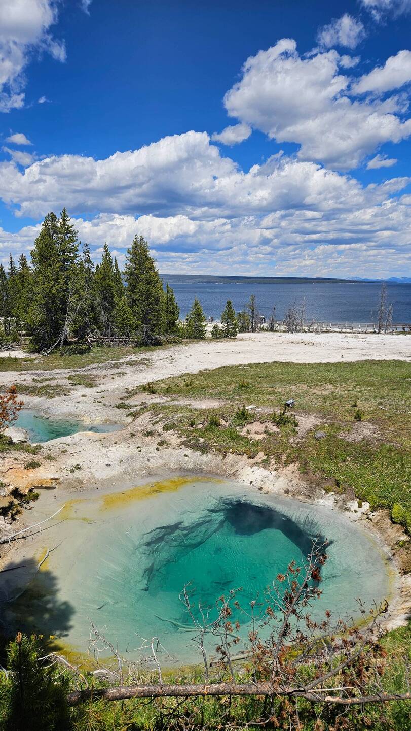 West Thumb Geyser Basin Trail