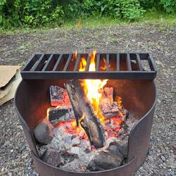 Last night's awesome campfire.