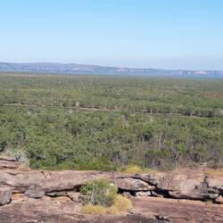 Blick vom Nourlandja Outlook