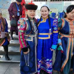 Den mongolischen Tanz habe ich verpasst