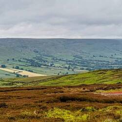 Looking out over the North York Moors