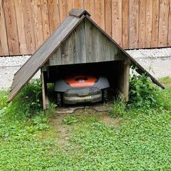Then has his own house to charge each night