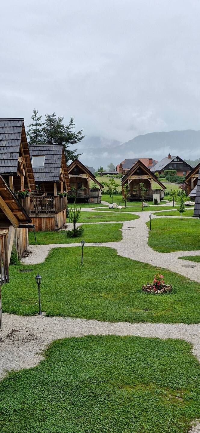 Our village of cabins