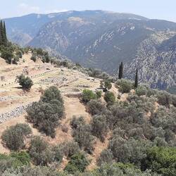 ancient gymnasium at Delphi