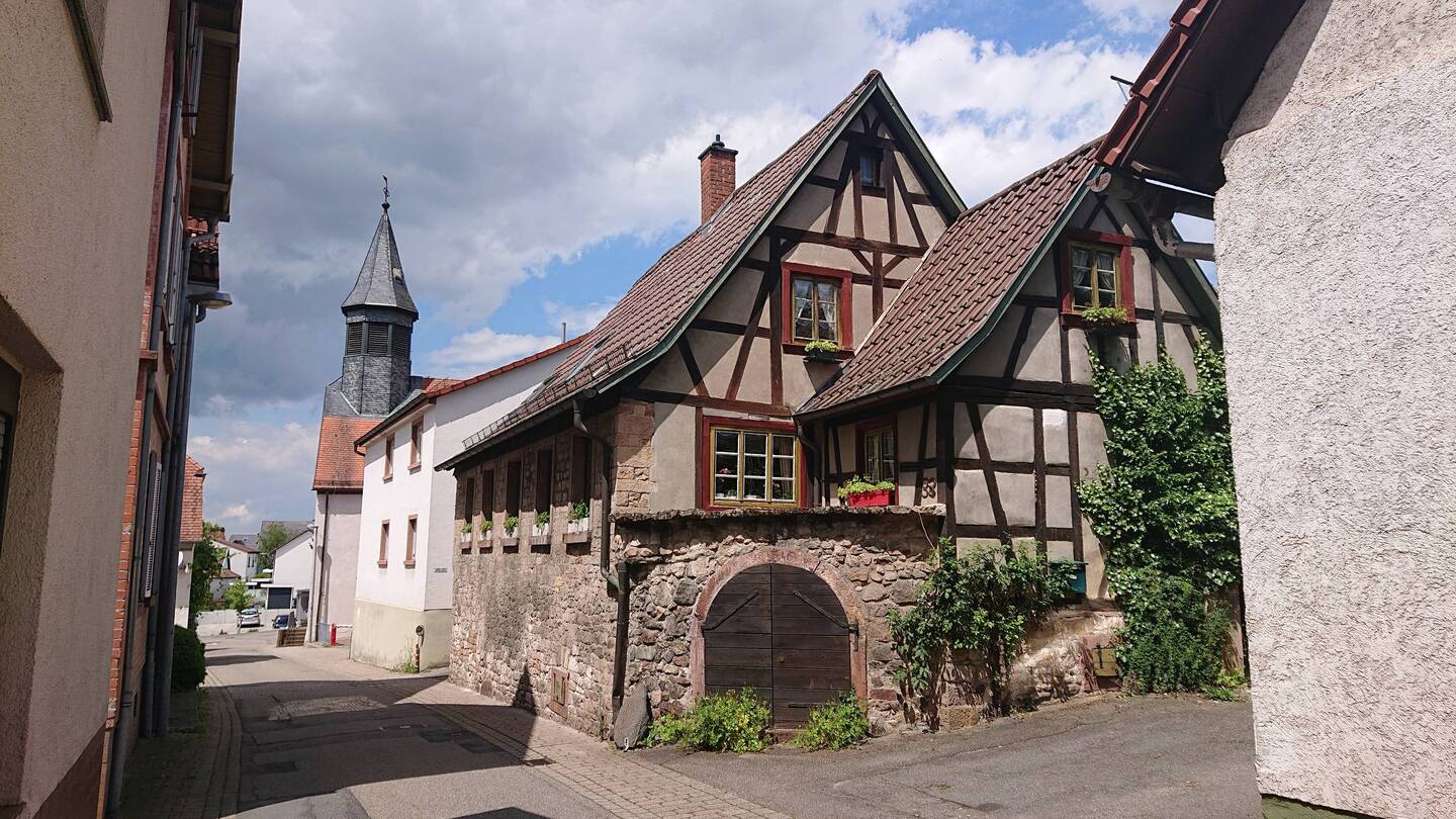 At Hohensachen (a neighbouring village)