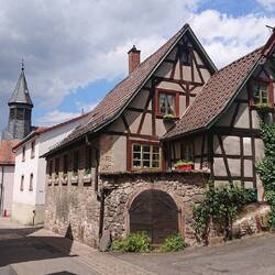 At Hohensachen (a neighbouring village)