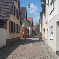 Cobbled streets in Hirschberg