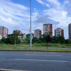 Hunderttausende Wohnungen im Novi Belgrad - nicht schön aber praktisch