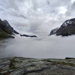 This is the before picture at the top of the famous Trollstigen descent